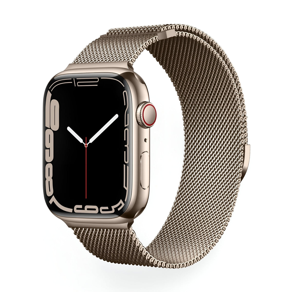 Correa de Apple Watch, de acero inoxidable, unisex, modelo Vyrn