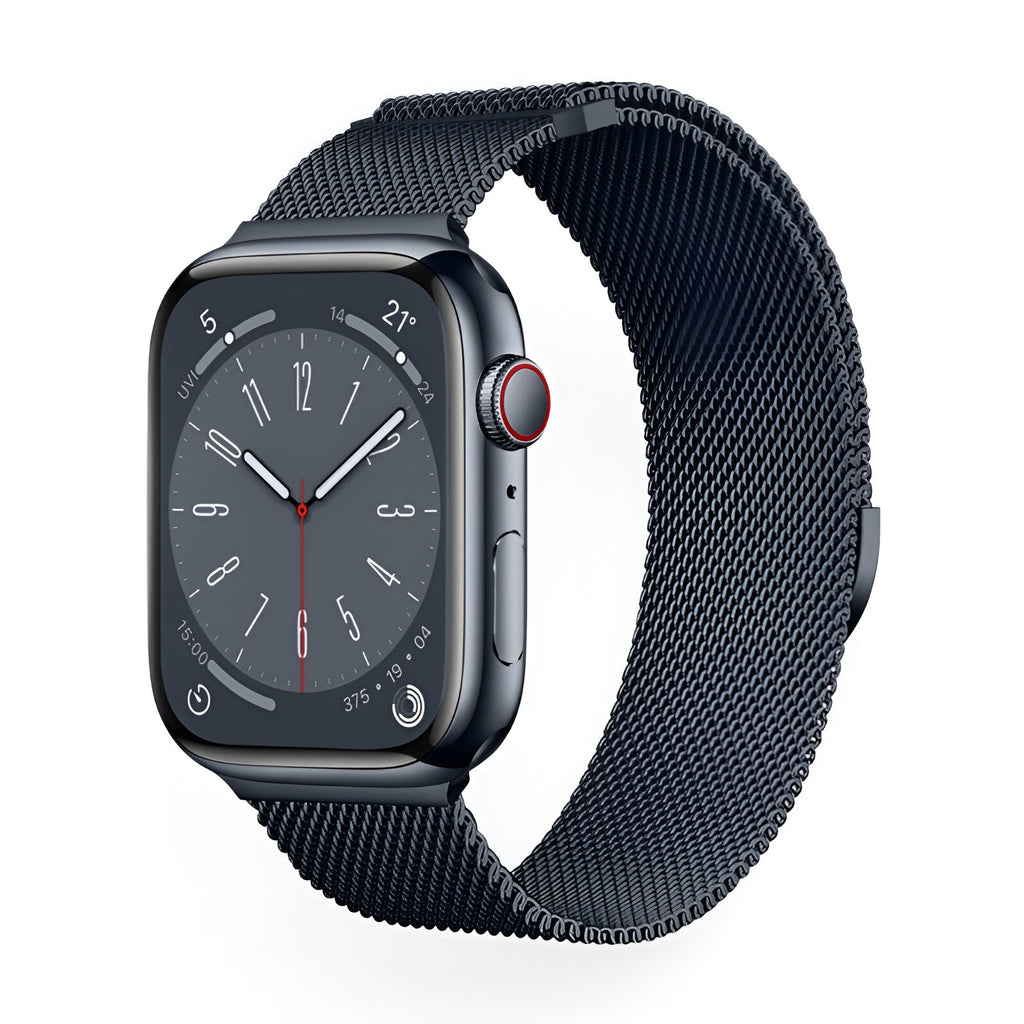 Correa de Apple Watch, de acero inoxidable, unisex, modelo Vyrn