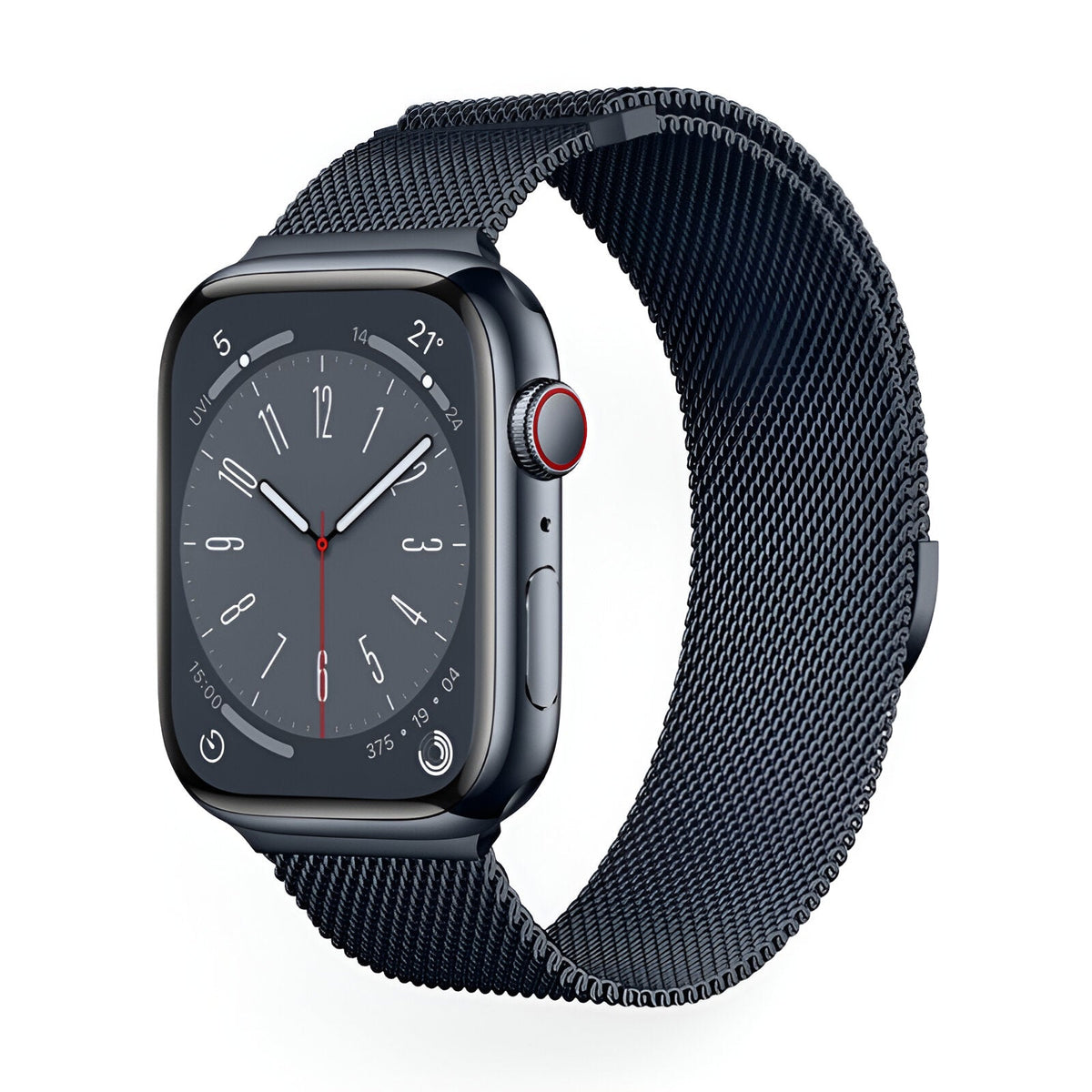 Correa de Apple Watch, de acero inoxidable, unisex, modelo Vyrn