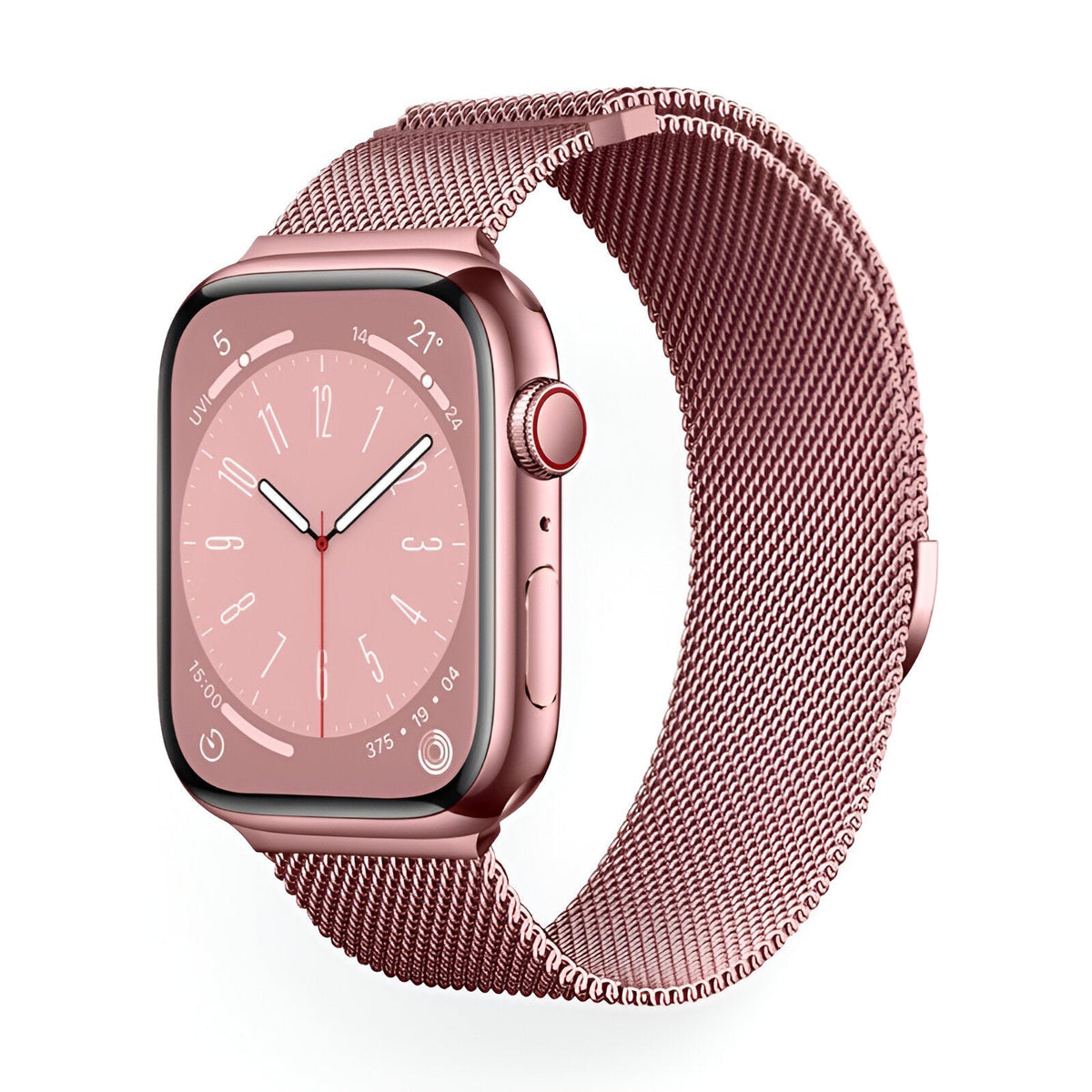 Correa de Apple Watch, de acero inoxidable, unisex, modelo Vyrn