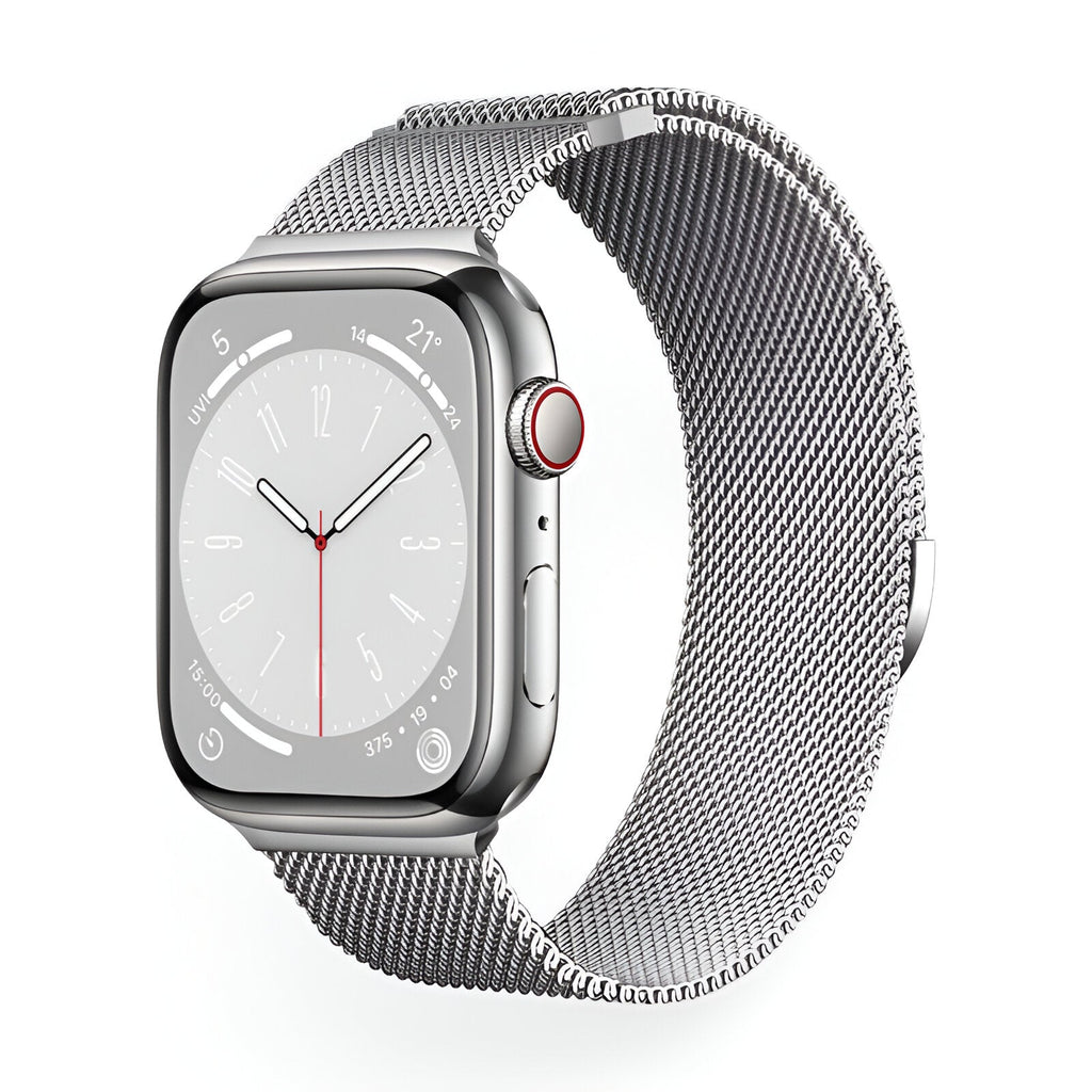 Correa de Apple Watch, de acero inoxidable, unisex, modelo Vyrn