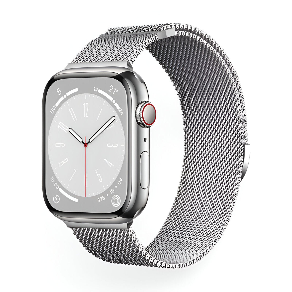 Correa de Apple Watch, de acero inoxidable, unisex, modelo Vyrn