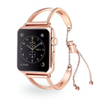 Correa Apple Watch, de acero inoxidable, para mujer, modelo Graciela