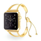 Correa Apple Watch, de acero inoxidable, para mujer, modelo Graciela