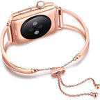 Correa Apple Watch, de acero inoxidable, para mujer, modelo Graciela