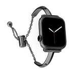 Correa Apple Watch, de acero inoxidable, para mujer, modelo Minoa