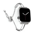 Correa Apple Watch, de acero inoxidable, para mujer, modelo Minoa