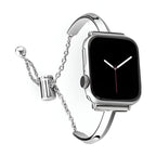 Correa Apple Watch, de acero inoxidable, para mujer, modelo Minoa