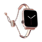 Correa Apple Watch, de acero inoxidable, para mujer, modelo Minoa
