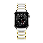 Correa Apple Watch, de acero inoxidable, look chic y lujoso, modelo Delta