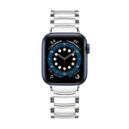 Correa Apple Watch, de acero inoxidable, look chic y lujoso, modelo Delta