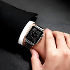 Correa Apple Watch, de acero inoxidable, look chic y lujoso, modelo Delta