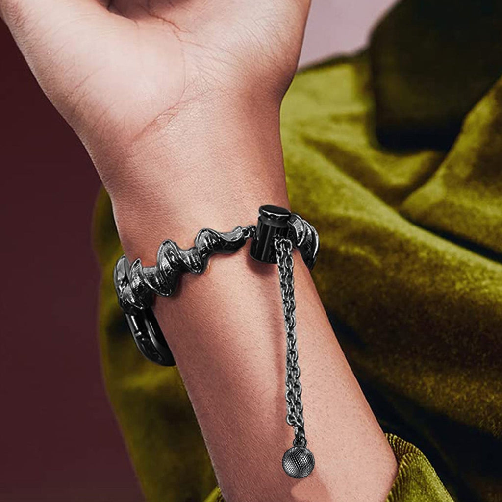 Correa Apple Watch, de metal torsionado, para mujer, modelo Estela