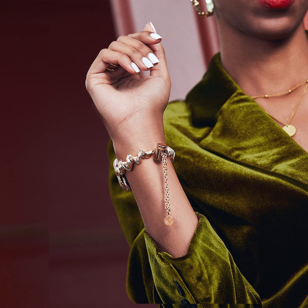 Correa Apple Watch, de metal torsionado, para mujer, modelo Estela