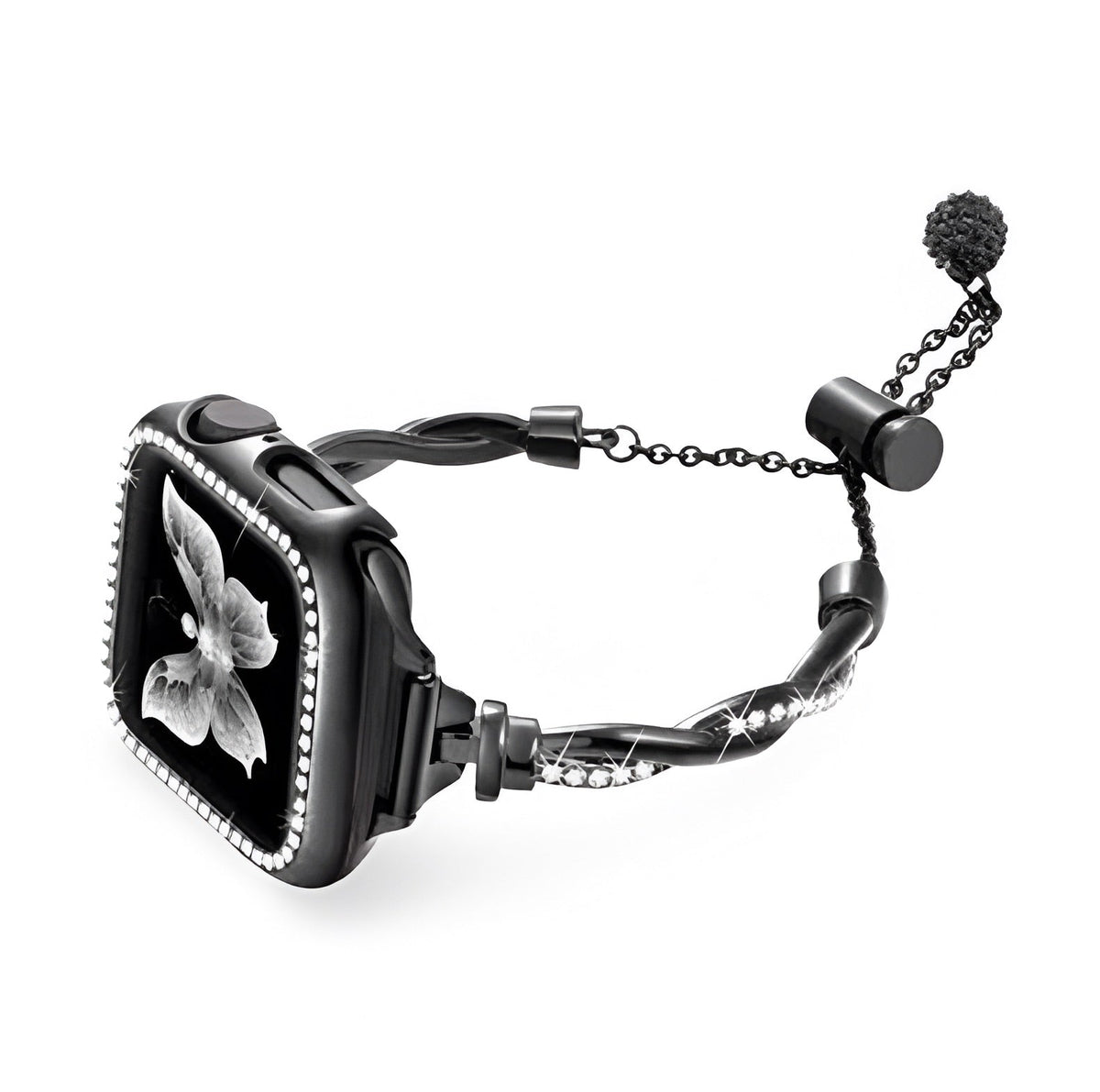 Correa Apple Watch, de metal torsionado, para mujer, modelo Roxy