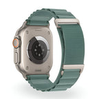 Correa de Apple Watch, de nailon con hebilla alpina, unisex, modelo Zane