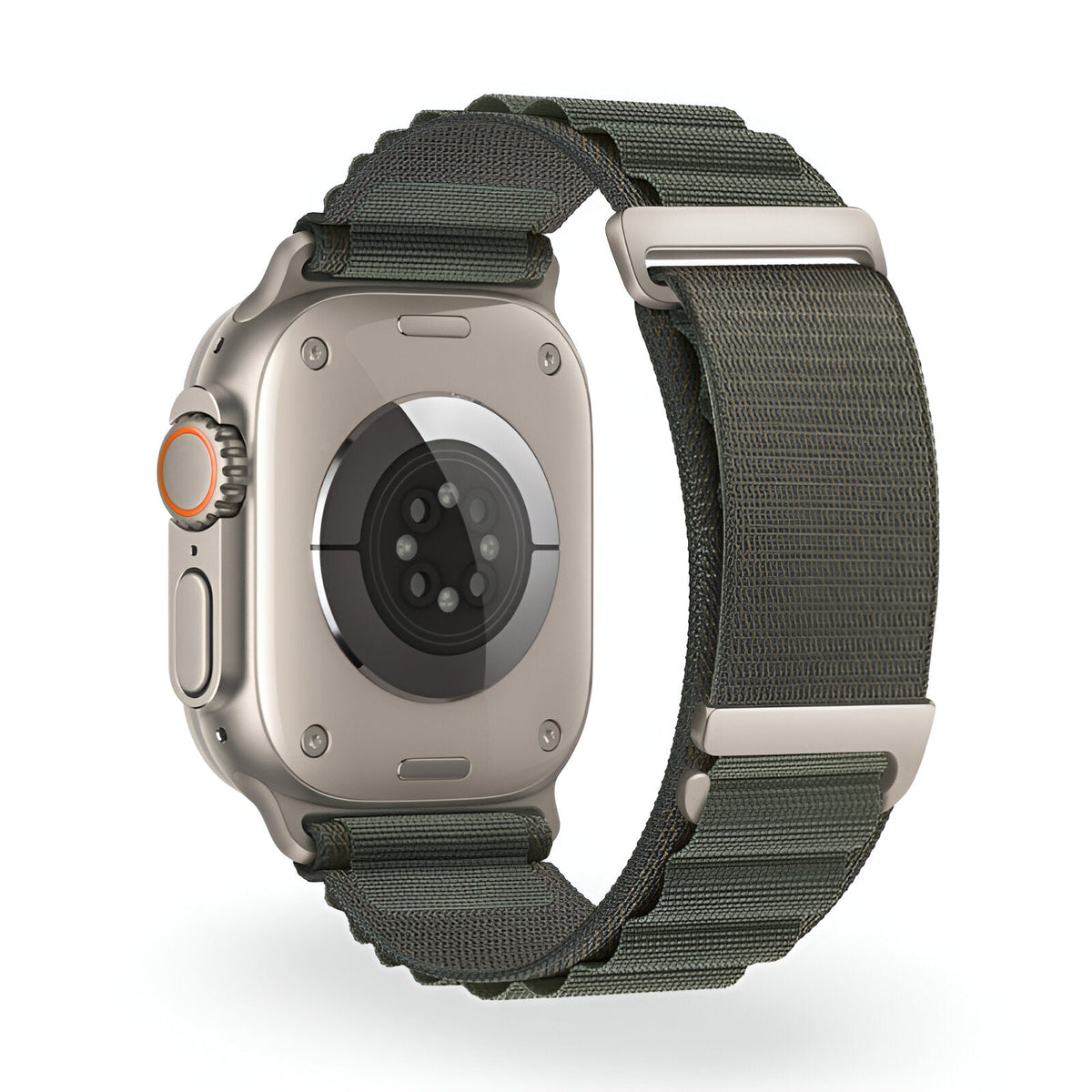 Correa de Apple Watch, de nailon con hebilla alpina, unisex, modelo Zane