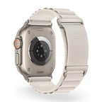 Correa de Apple Watch, de nailon con hebilla alpina, unisex, modelo Zane