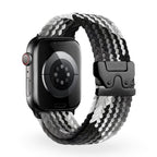 Correa Apple Watch, de nailon estampado, unisex, hebilla táctica, modelo Nélo