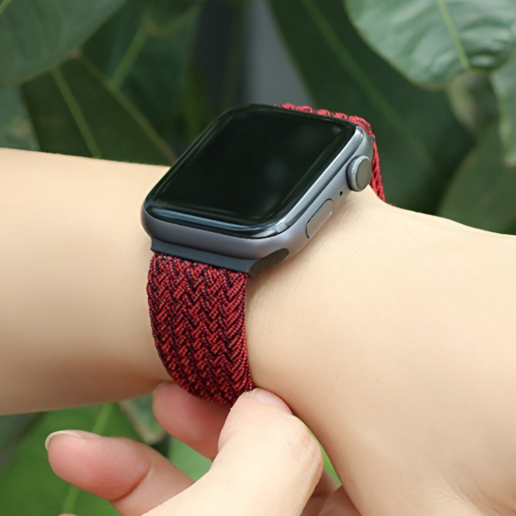 Correa Apple Watch, de nailon de color, unisex, modelo Pax
