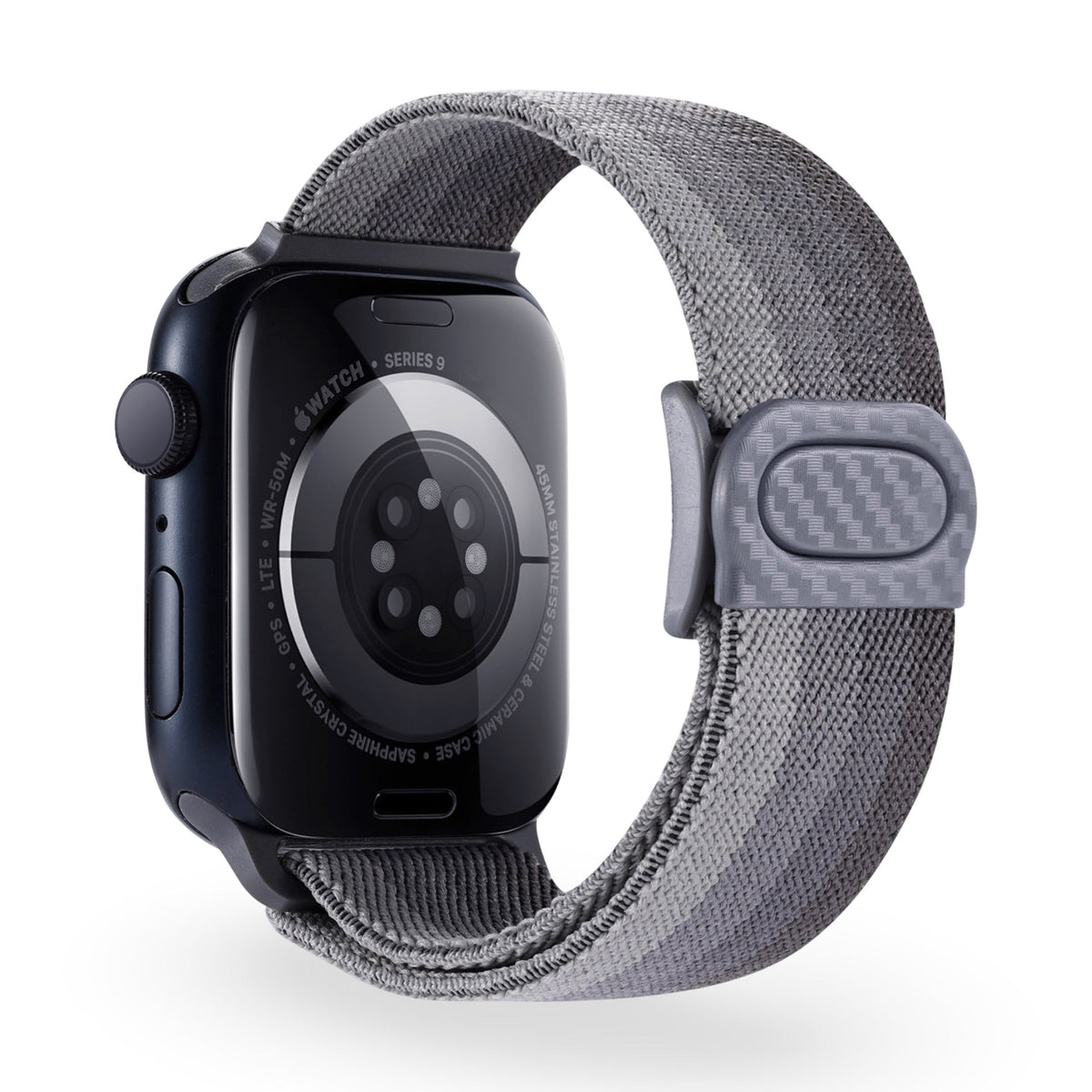 Correa Apple Watch de nailon degradado, unisex, modelo Fenix