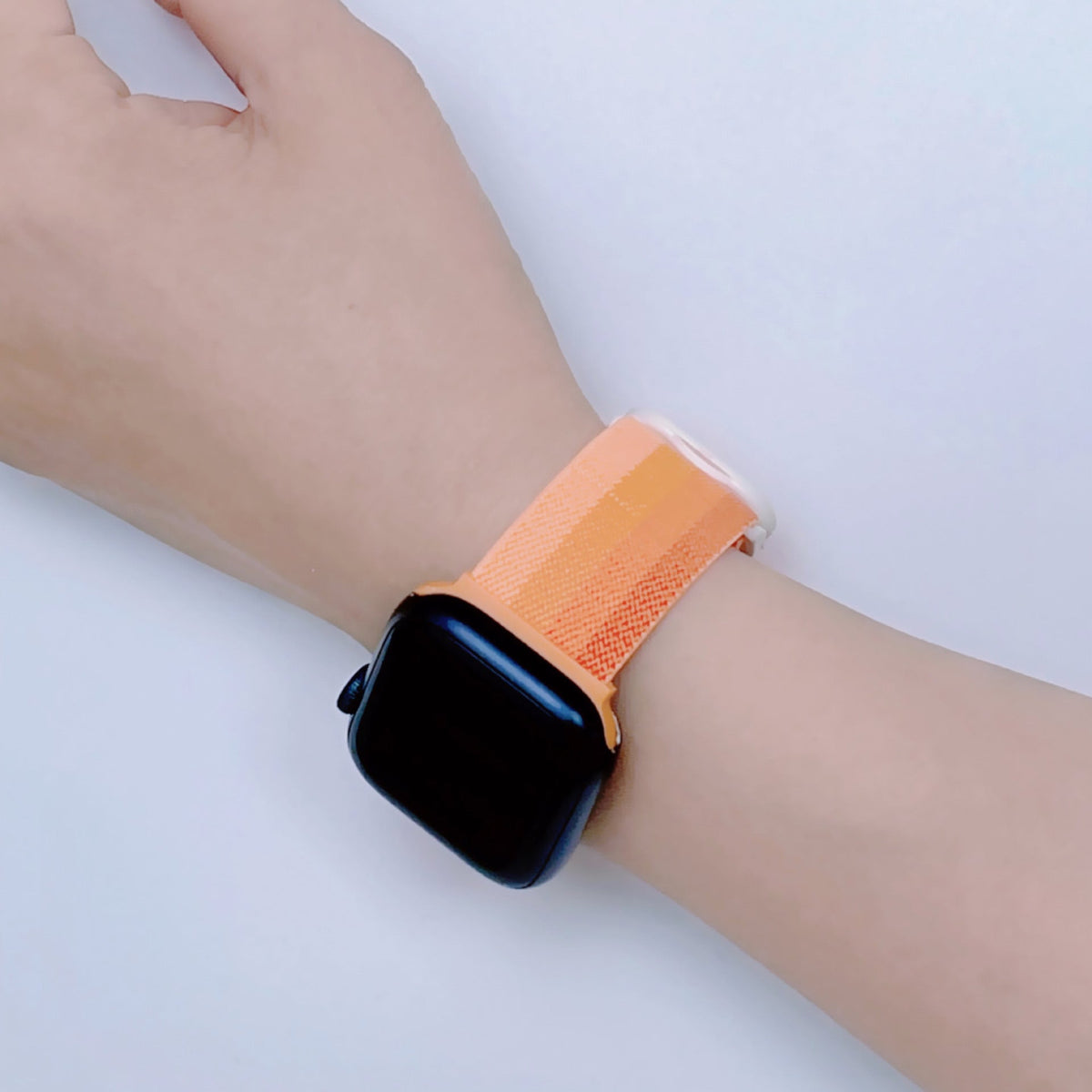Correa Apple Watch de nailon degradado, unisex, modelo Fenix