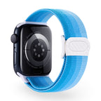 Correa Apple Watch de nailon degradado, unisex, modelo Fenix