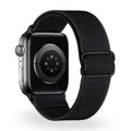 Correa de Apple Watch de nailon trenzado elástico, hebilla deslizante, modelo Zyra