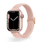 Correa de Apple Watch de nailon trenzado, cierre deslizante, para mujer, modelo Jax