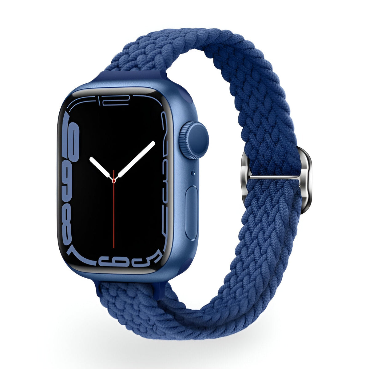 Correa de Apple Watch de nailon trenzado, cierre deslizante, para mujer, modelo Jax