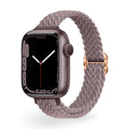Correa de Apple Watch de nailon trenzado, cierre deslizante, para mujer, modelo Jax