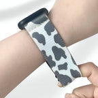 Correa Apple Watch de nailon elástico, motivo estampado, hebilla ajustable, para mujer, modelo Meryn