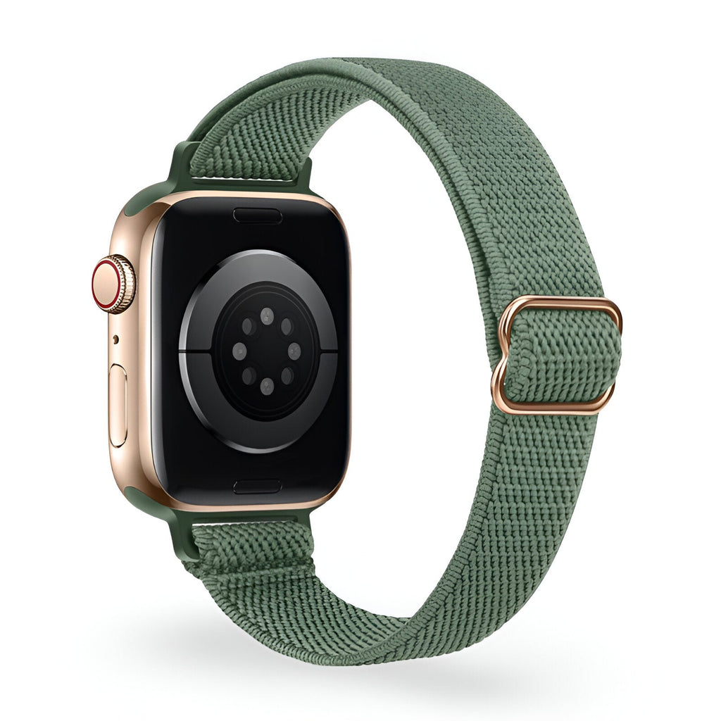 Correa de Apple Watch, de nailon tejido, para mujer, modelo Azura