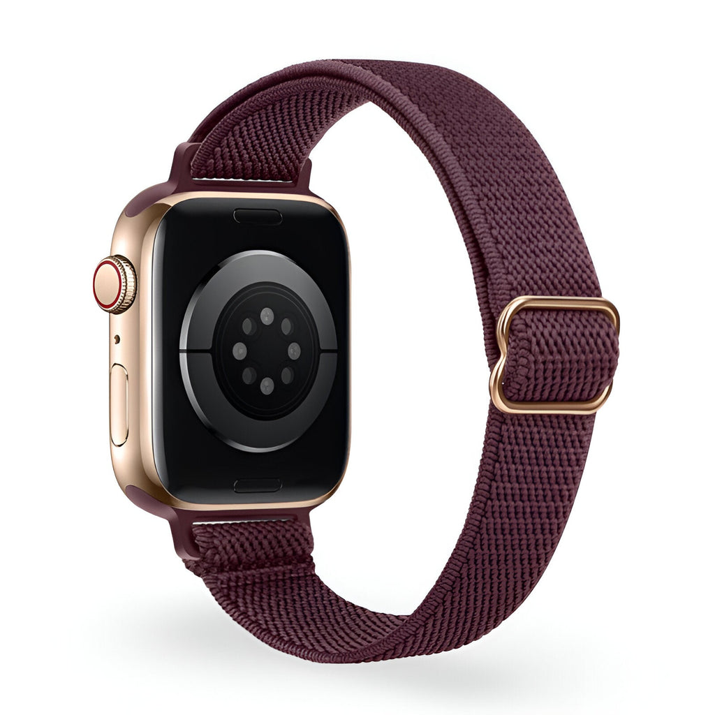 Correa de Apple Watch, de nailon tejido, para mujer, modelo Azura