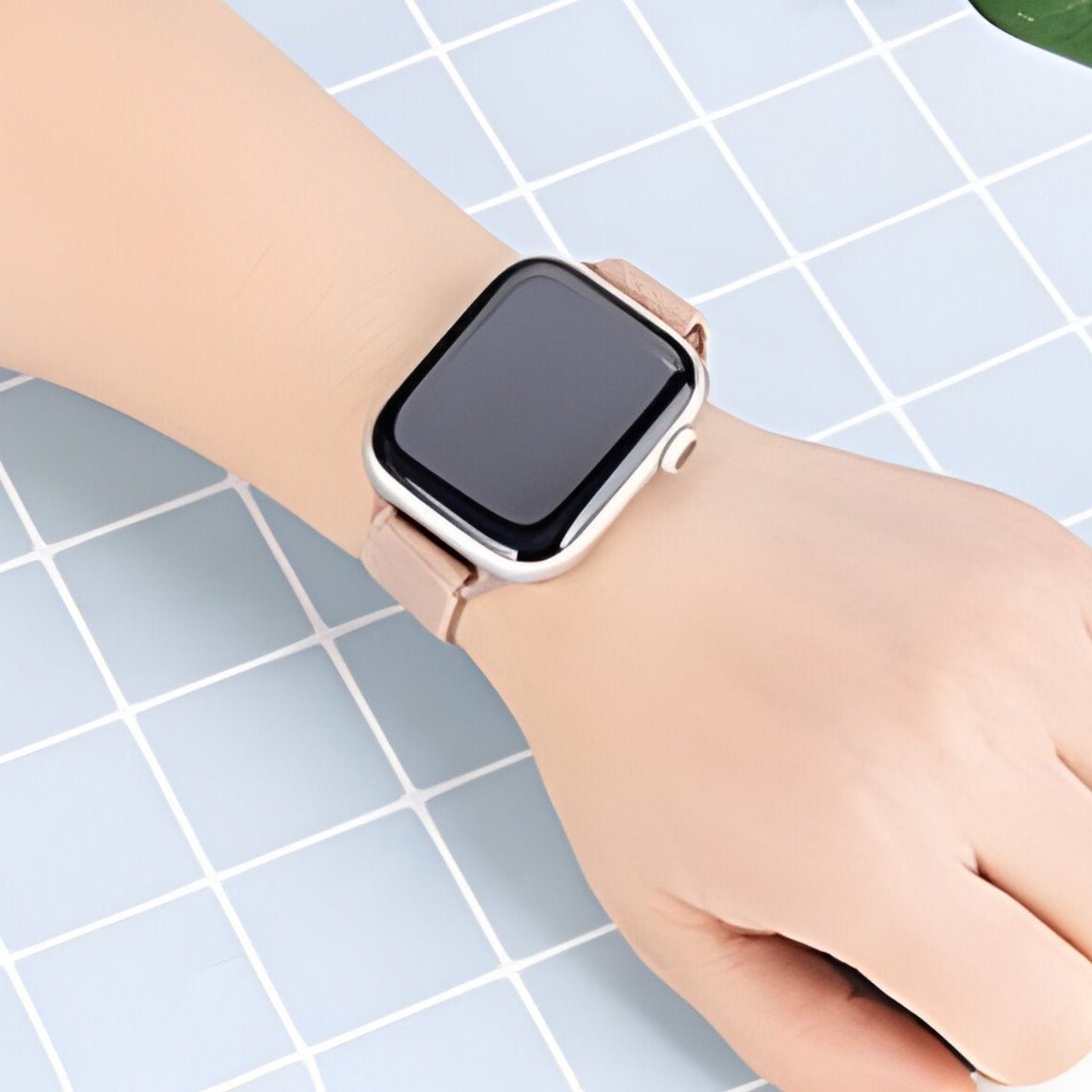 Correa de Apple Watch, de nailon tejido, para mujer, modelo Azura