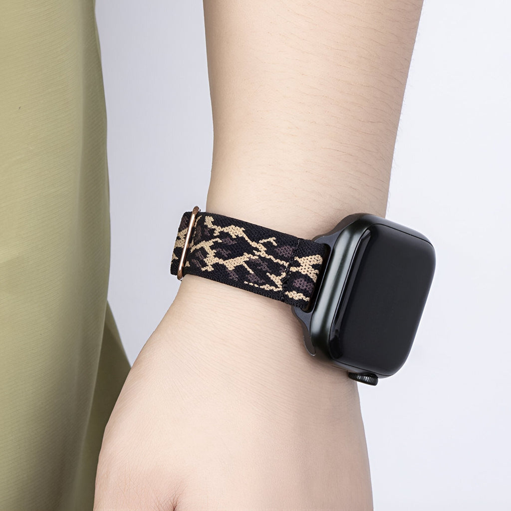 Correa de Apple Watch, de nailon tejido, para mujer, modelo Azura