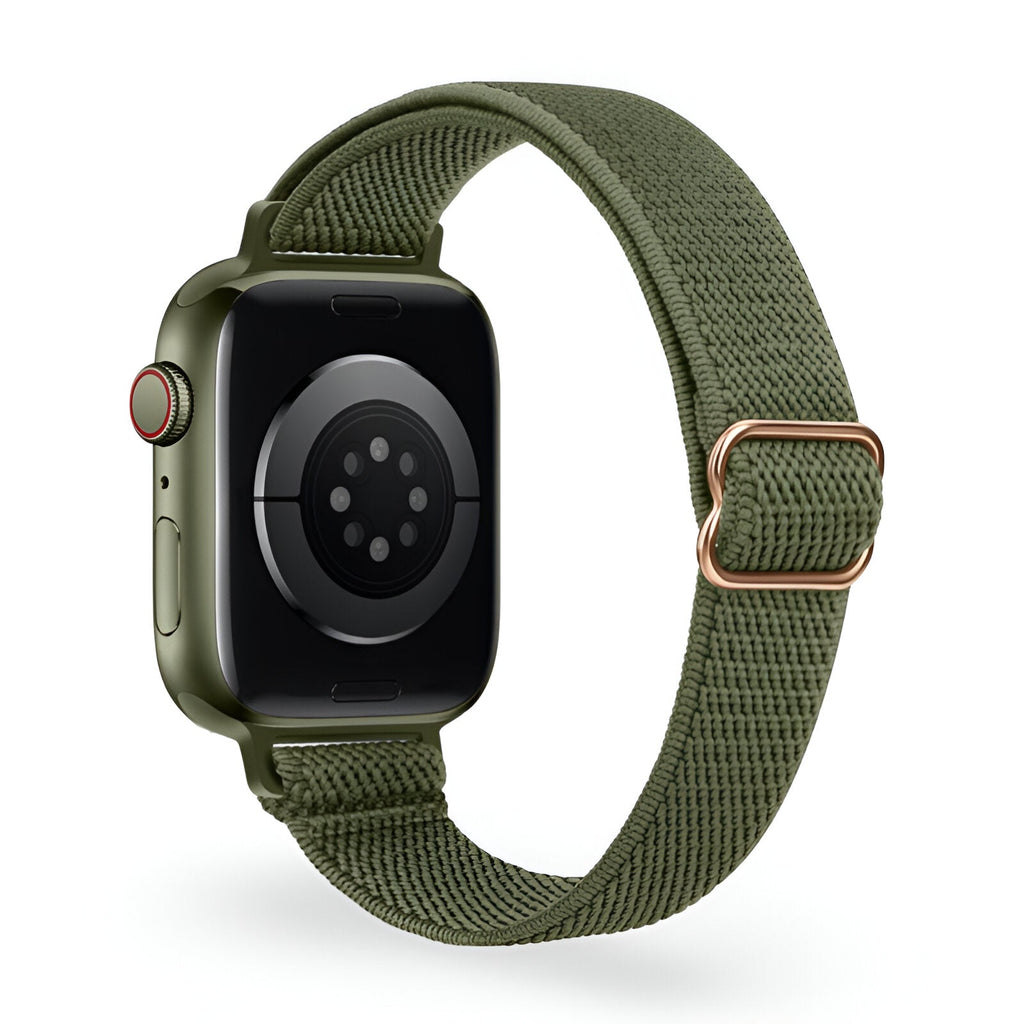 Correa de Apple Watch, de nailon tejido, para mujer, modelo Azura