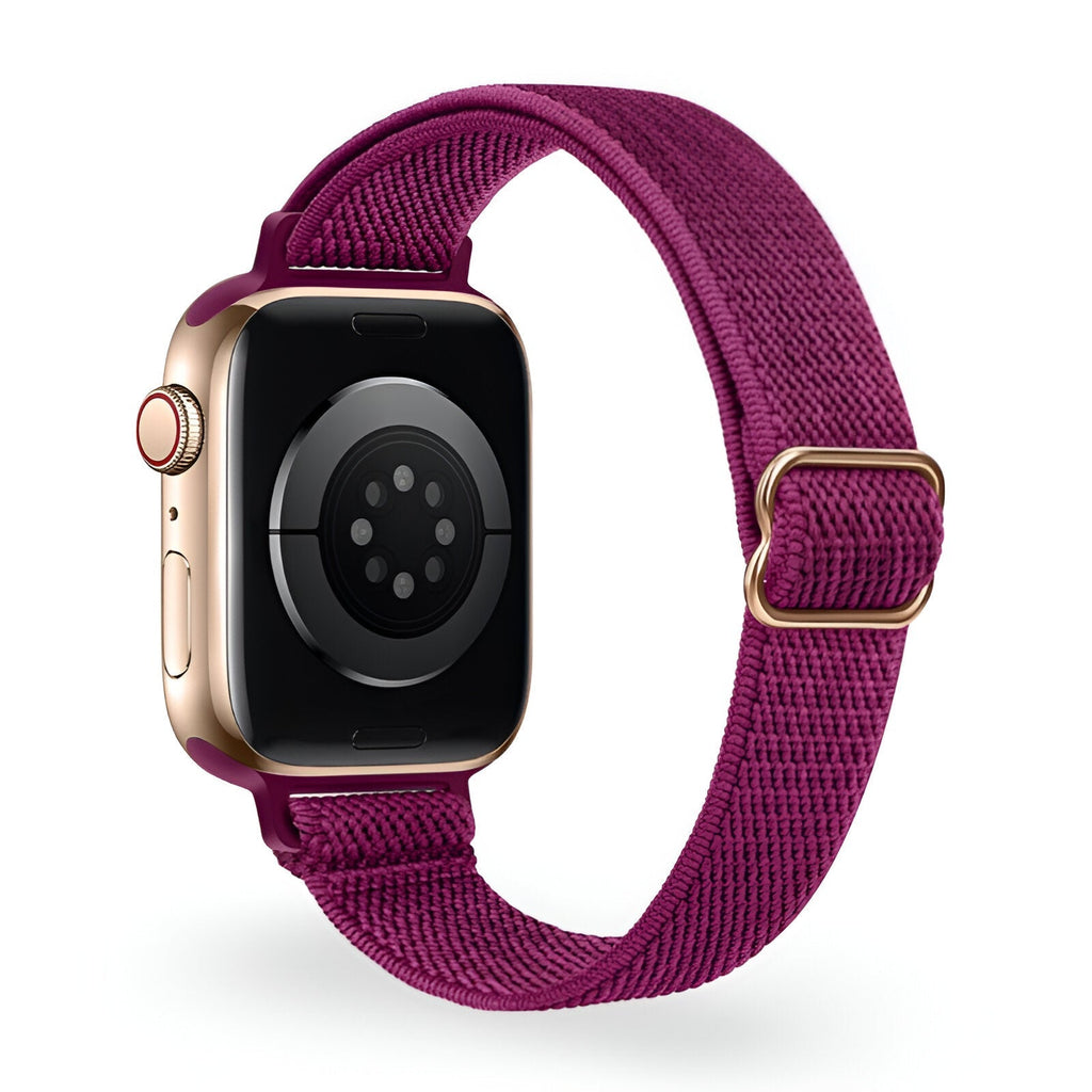Correa de Apple Watch, de nailon tejido, para mujer, modelo Azura