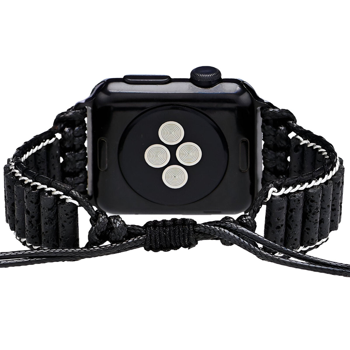 Correa Apple Watch, de piedras volcánicas, para mujer, modelo Ryline