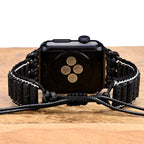 Correa Apple Watch, de piedras volcánicas, para mujer, modelo Ryline
