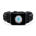 Correa Apple Watch, de piedras volcánicas, para mujer, modelo Ryline
