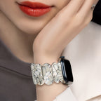 Correa Apple Watch de resina, para mujer, modelo Ilya