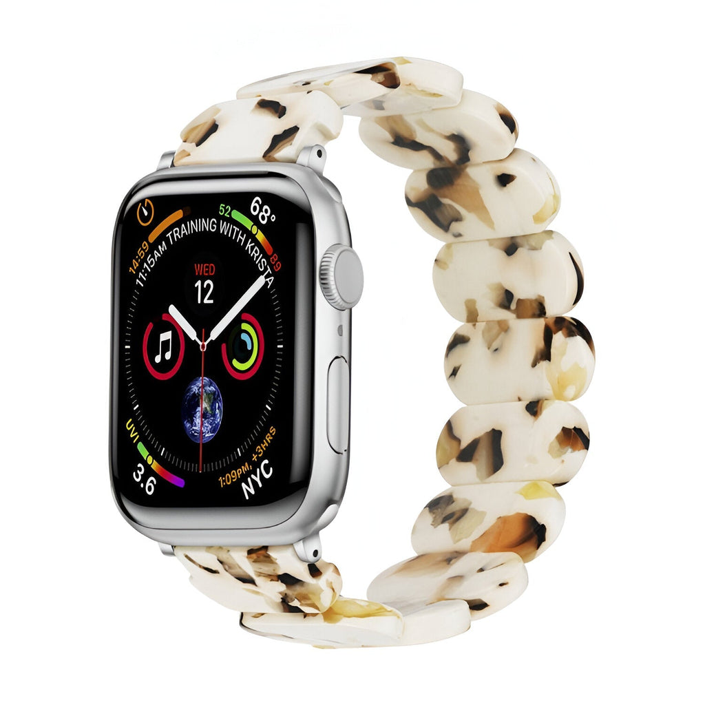Correa Apple Watch de resina, para mujer, modelo Ilya