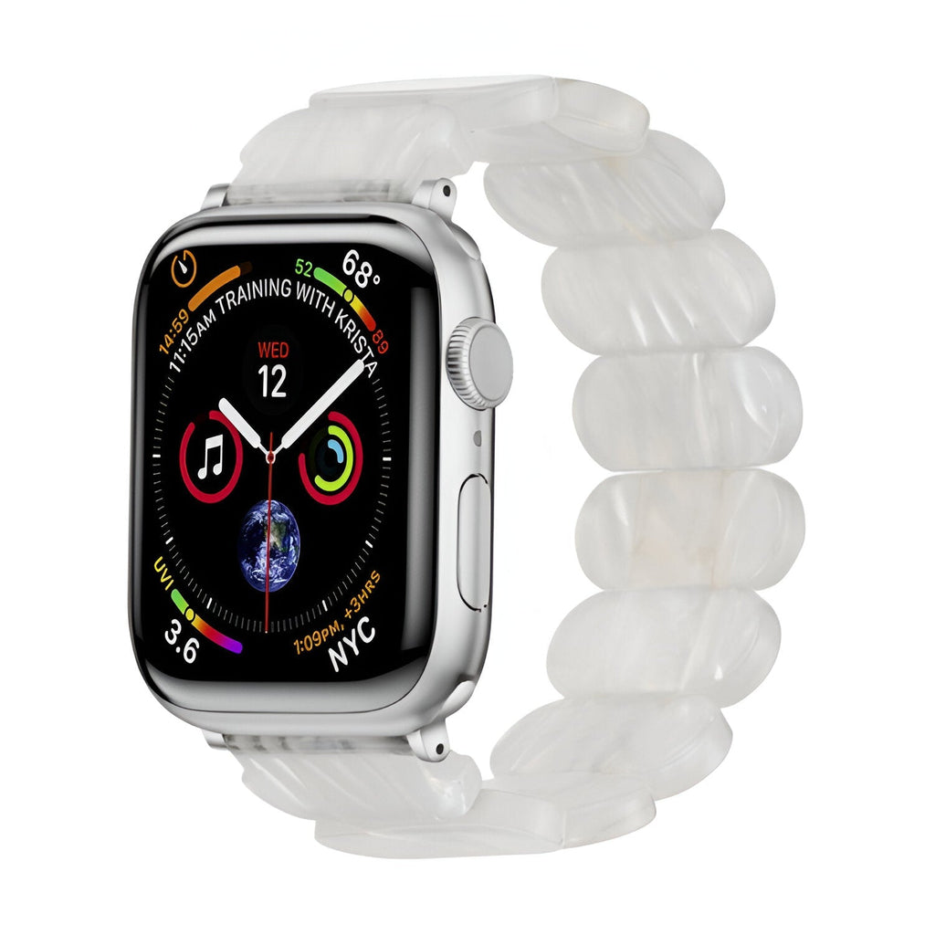 Correa Apple Watch de resina, para mujer, modelo Ilya