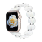 Correa Apple Watch, de resina, para mujer, estilo salvaje, modelo Lokou