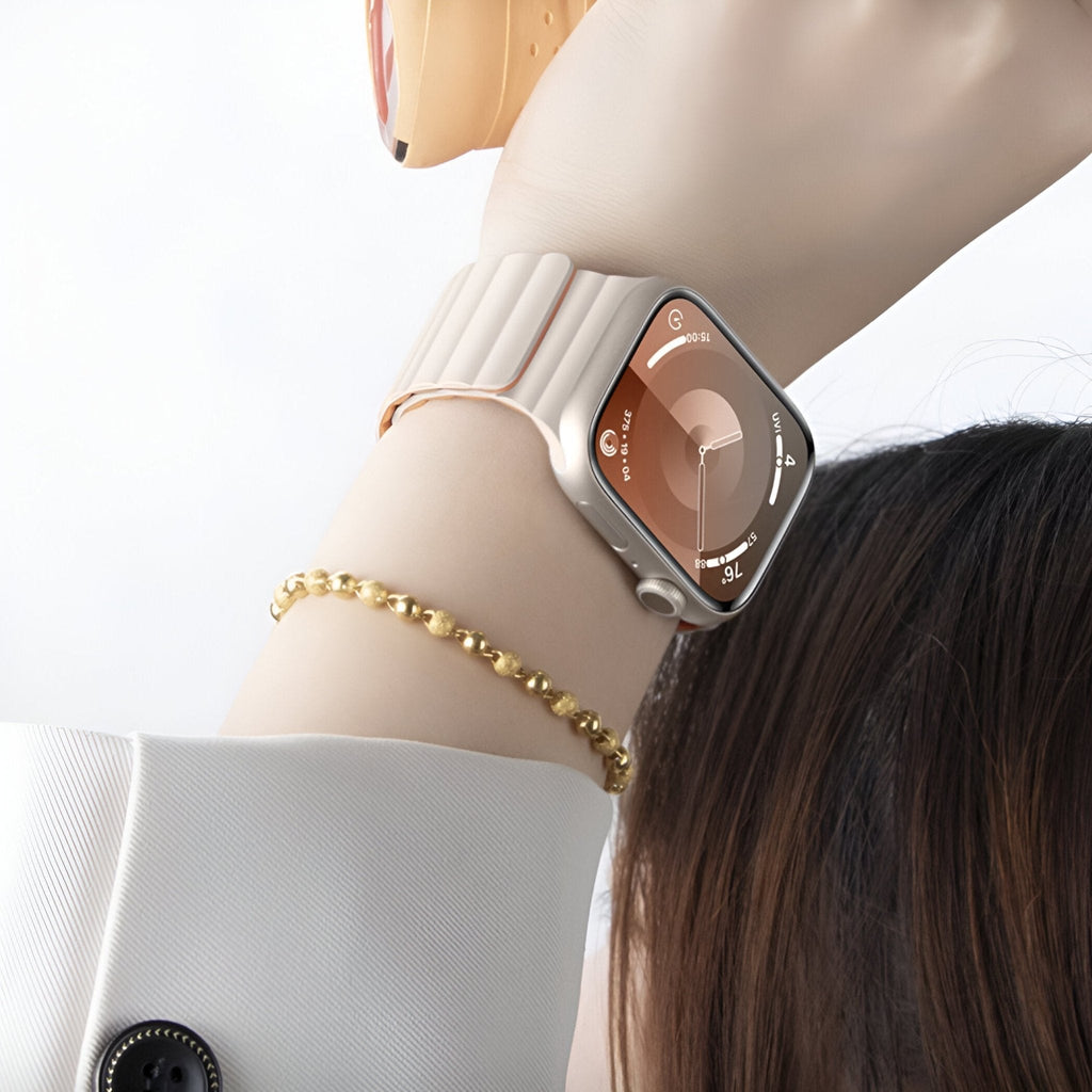 Correa Apple Watch, de silicona, ideal para el deporte, unisex, modelo Bryn