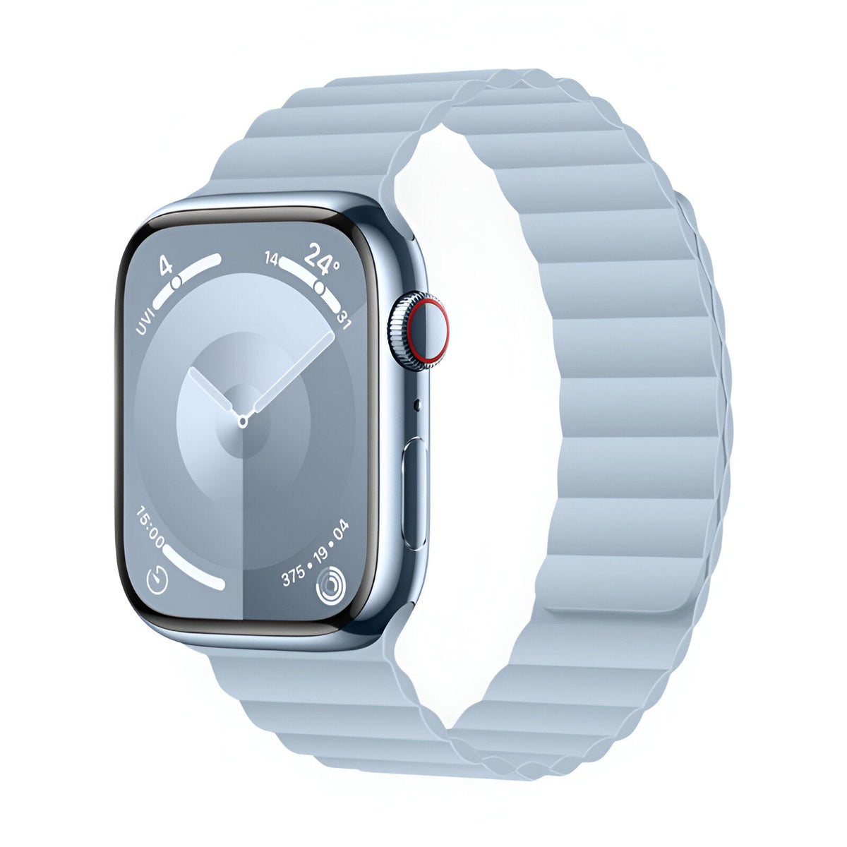 Correa Apple Watch, de silicona, ideal para el deporte, unisex, modelo Bryn