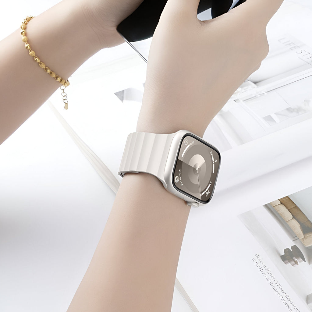 Correa Apple Watch, de silicona, ideal para el deporte, unisex, modelo Bryn