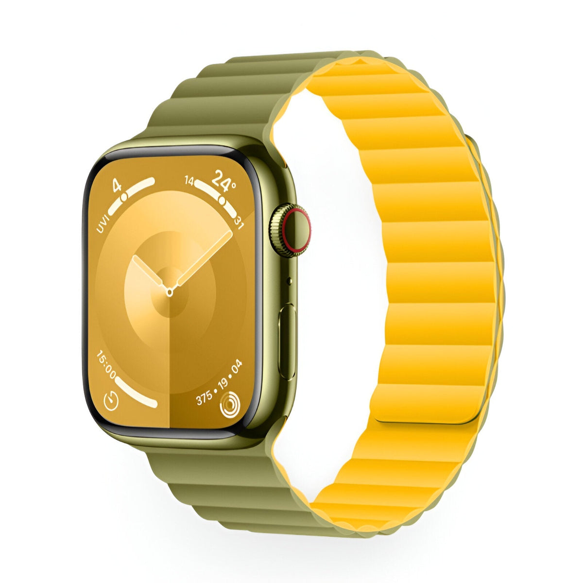 Correa Apple Watch, de silicona, ideal para el deporte, unisex, modelo Bryn