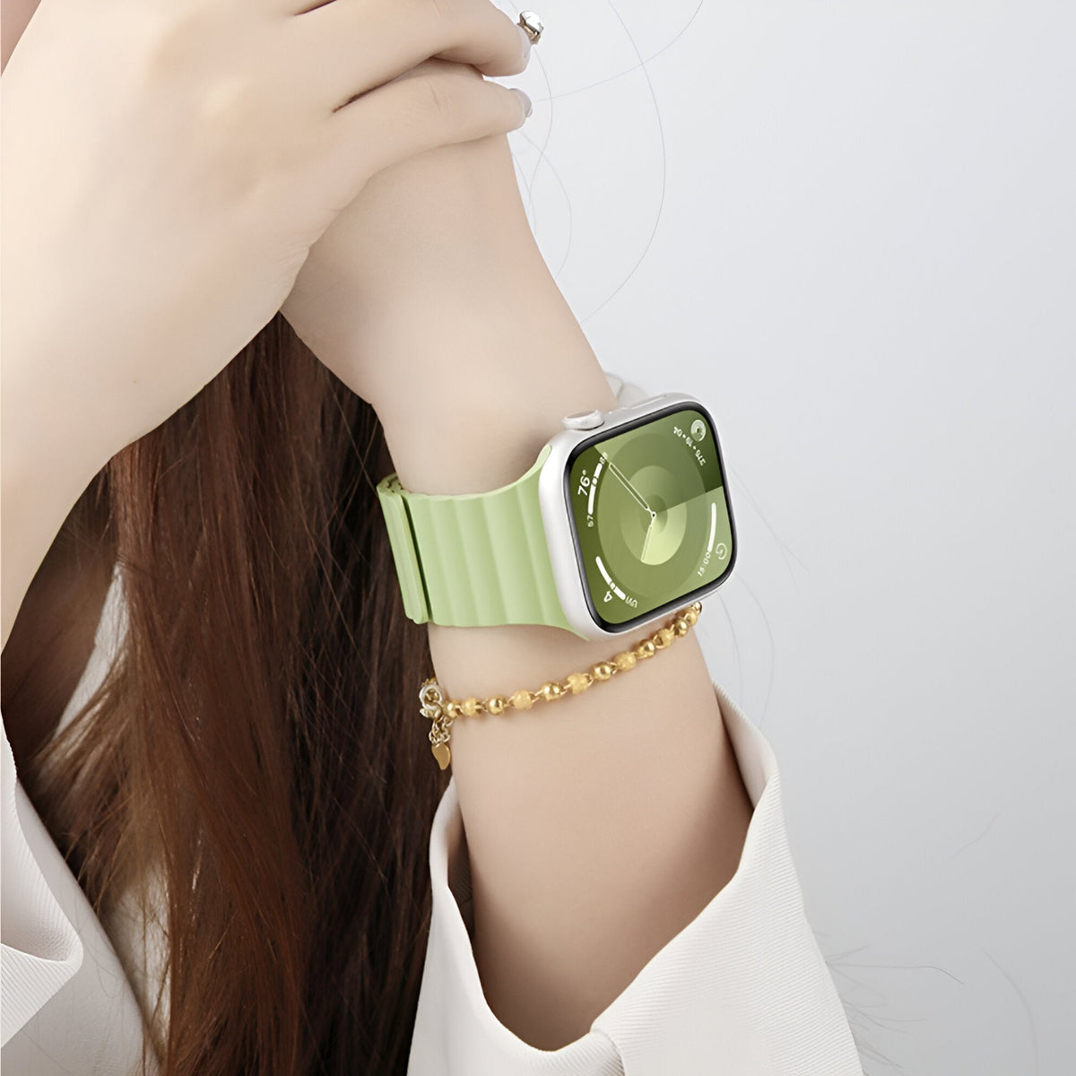 Correa Apple Watch, de silicona, ideal para el deporte, unisex, modelo Bryn